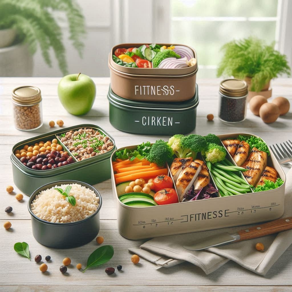 alimentação saudável com marmitas fitness