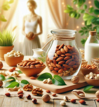 Castanhas na Dieta da Mulher de Meia-Idade: Benefícios e Vitaminas Essenciais