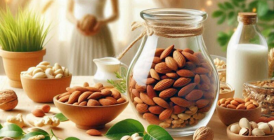 Castanhas na Dieta da Mulher de Meia-Idade: Benefícios e Vitaminas Essenciais