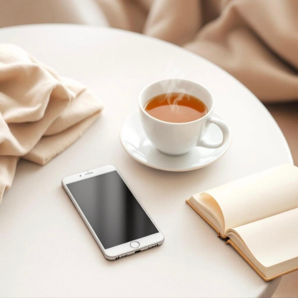 contato consciente e momento de pausa no SementeZen
