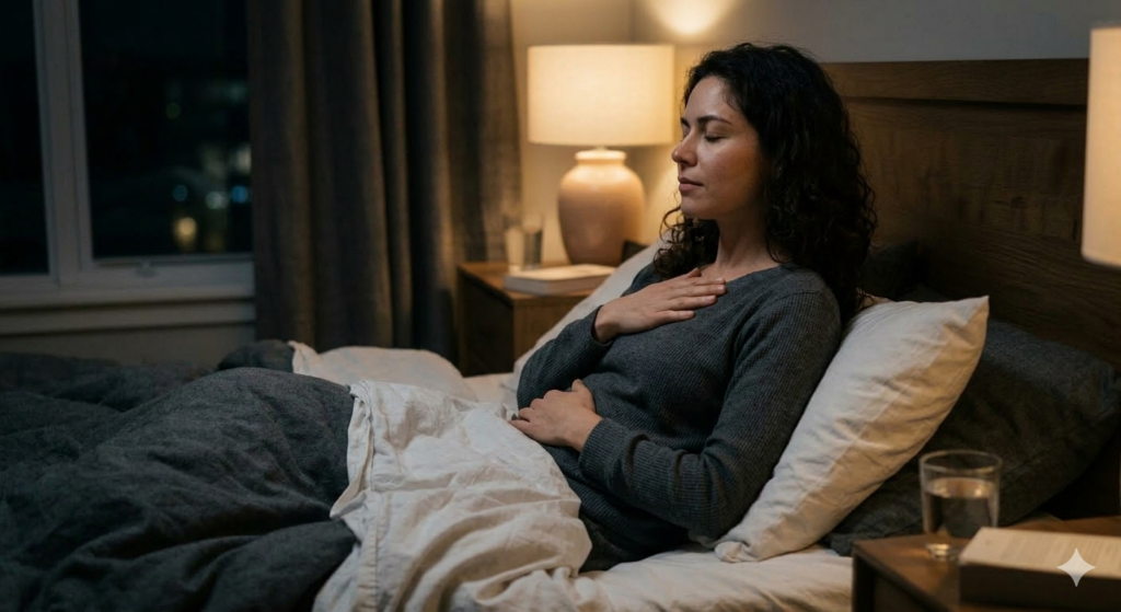 pensar demais antes de dormir, mente acelerada à noite, ansiedade antes de dormir, pensamentos excessivos, mente inquieta, dificuldade para dormir, saúde mental, excesso de pensamentos, ansiedade noturna, como acalmar a mente